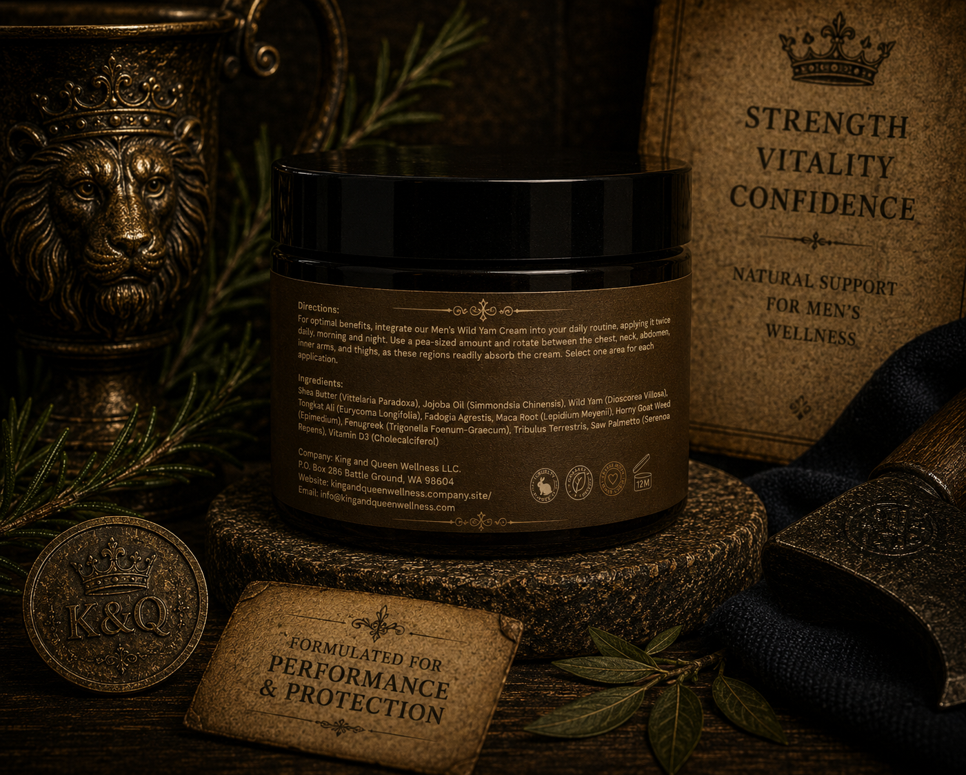 Men’s Wild Yam Cream – Daily Herbal Balance for Men