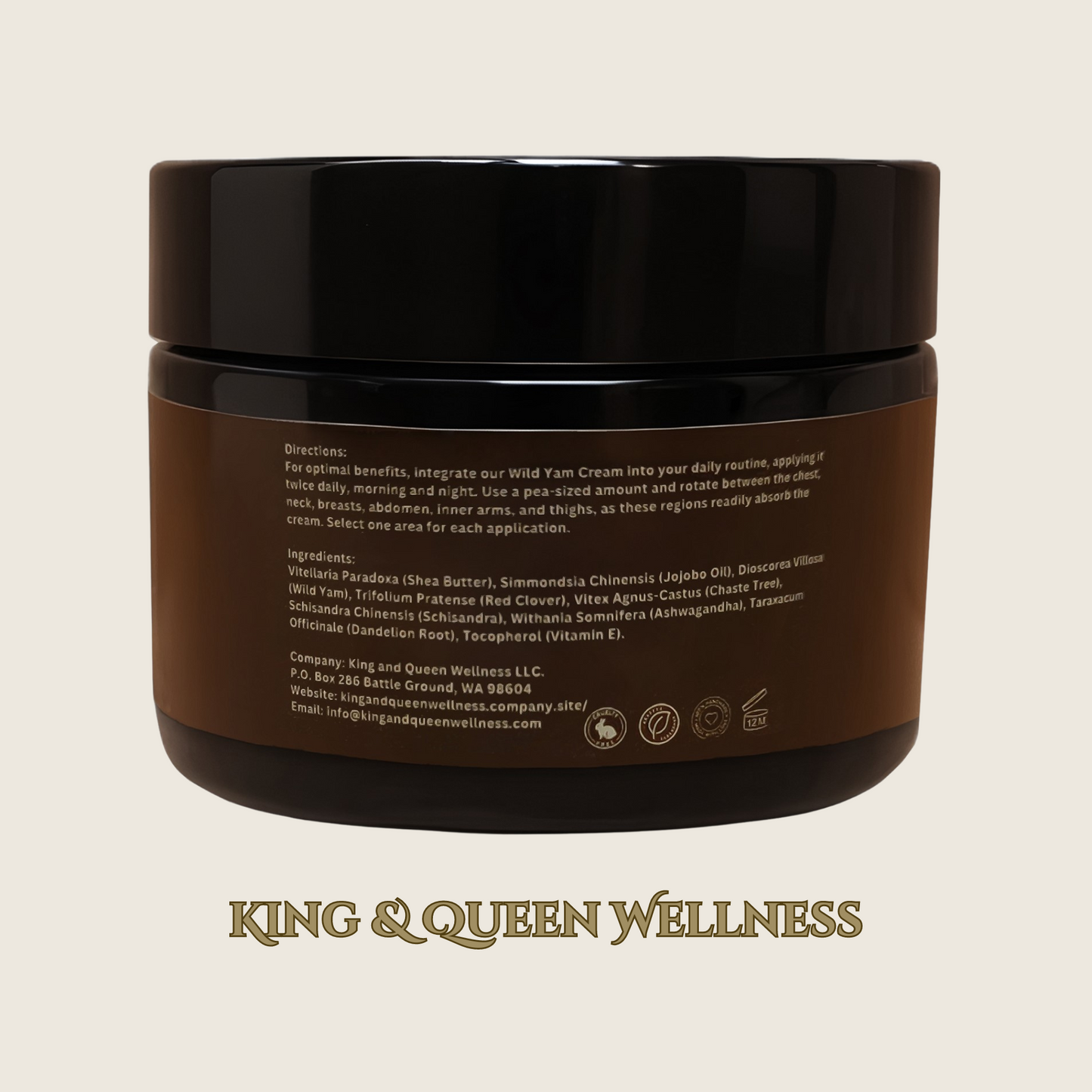 Wild Yam Cream - Women's Herbal Balance Standard Strength