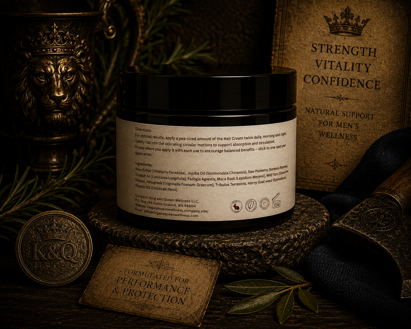Hair – Men’s Scalp Nourishment and Herbal Wellness Cream