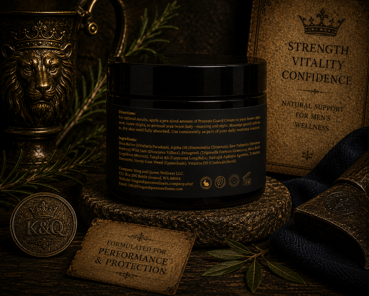 Men’s Prostate Guard Cream – Herbal Wellness Support Balm
