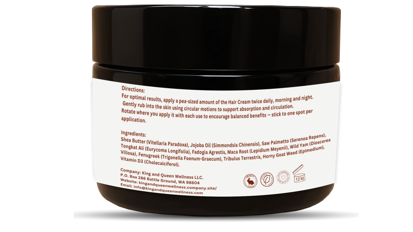 Hair – Men’s Scalp Nourishment and Herbal Wellness Cream