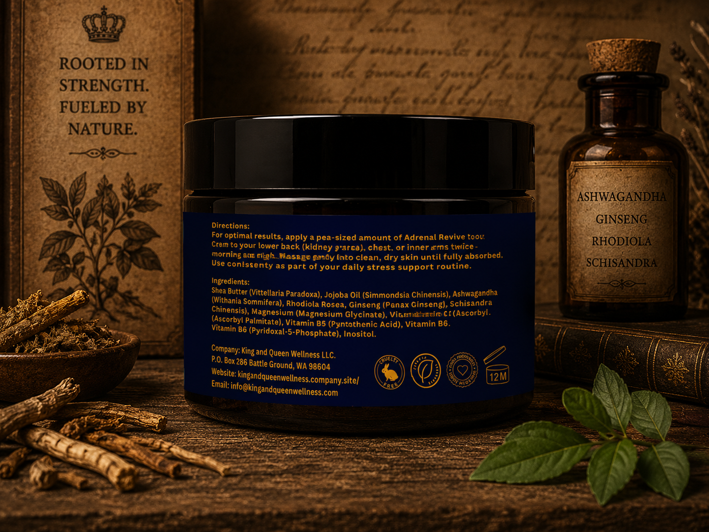 Adrenal Revive – Stress Balance & Calm Energy Cream for Daily Resilience