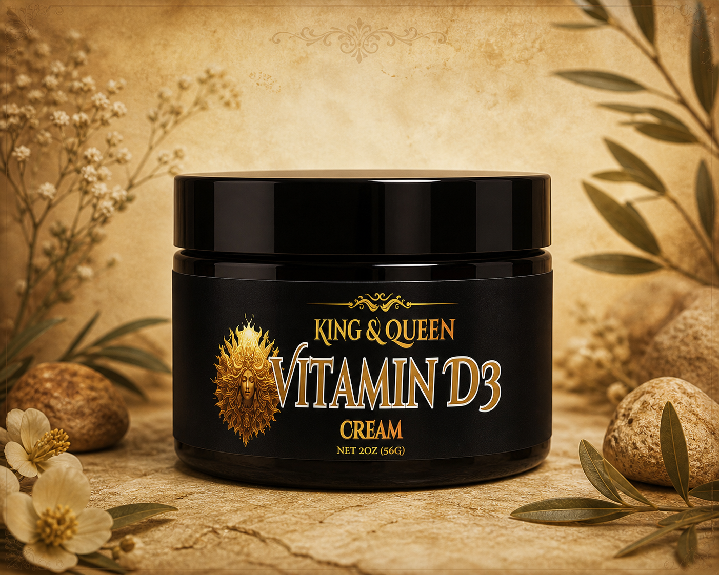 Vitamin D3 – Sunlight Support Cream for Mood Warmth Balance Daily Wellness