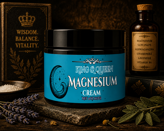Magnesium Cream – Muscle Relaxation & Tension Relief Balm | Natural Body