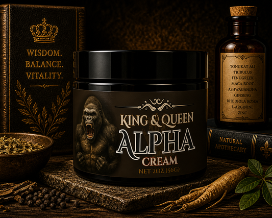 Alpha – Men’s Hormone Balance Drive Strength Vitality Cream • Maca • Tongkat
