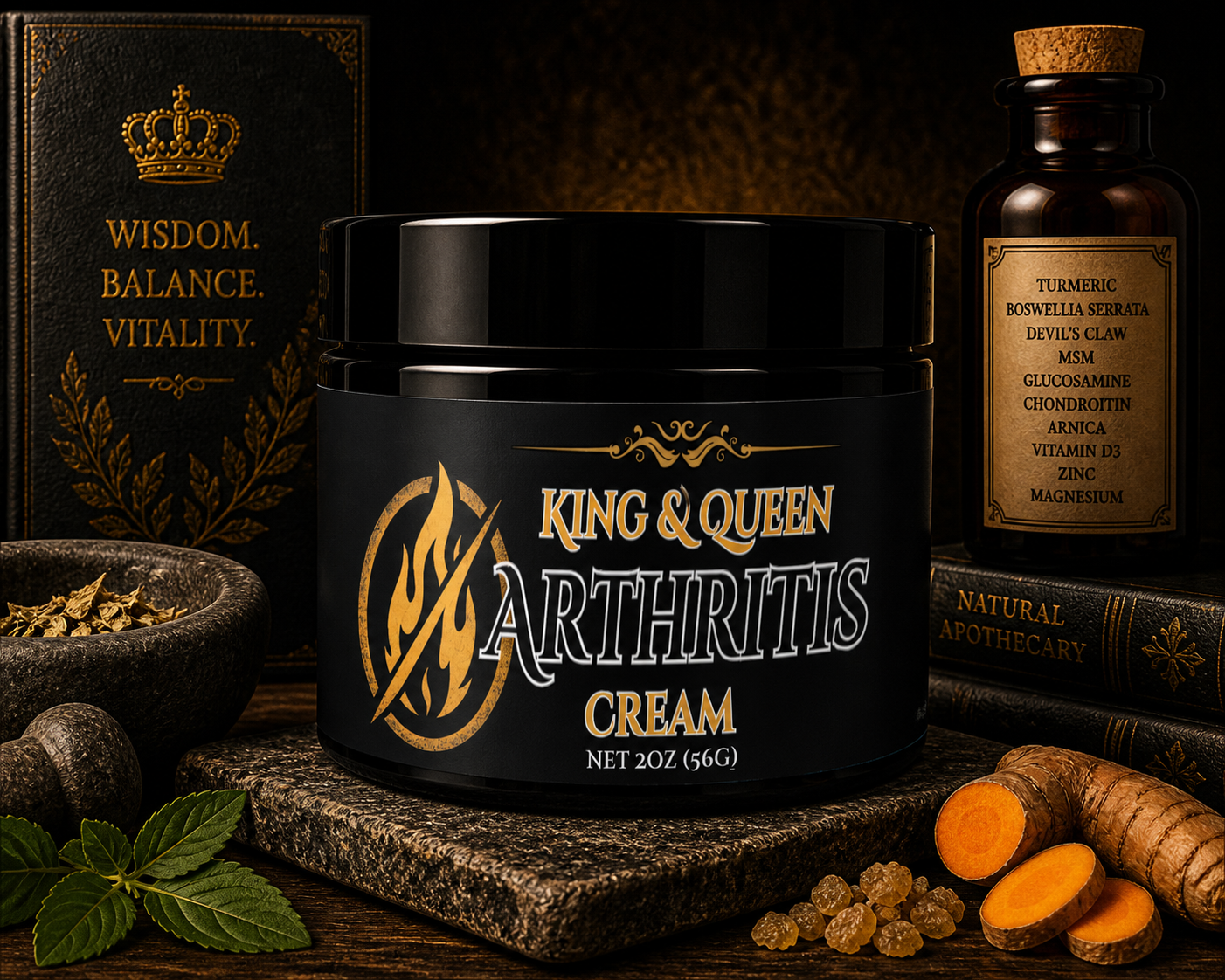 Arthritis - Joint Ease Support Cream • Comfort Balm for Joints, Stiffness