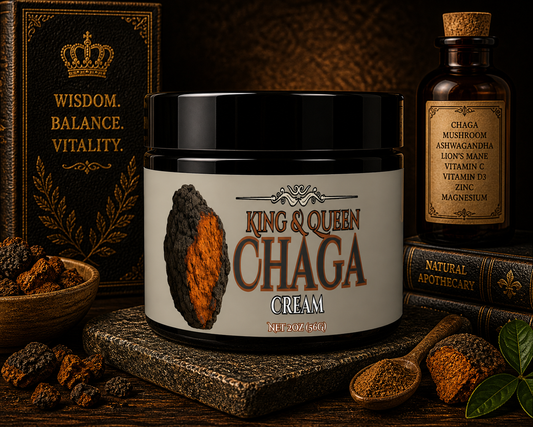 Chaga – Mushroom Antioxidant Cream for Skin Defense Glow & Vitality