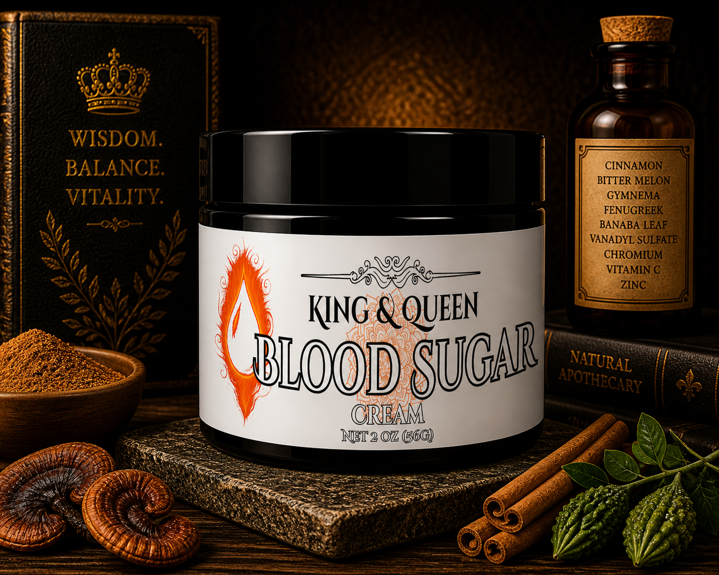 Blood Sugar – Metabolic Balance Cream • Berberine • Cinnamon • ALA • Chromi