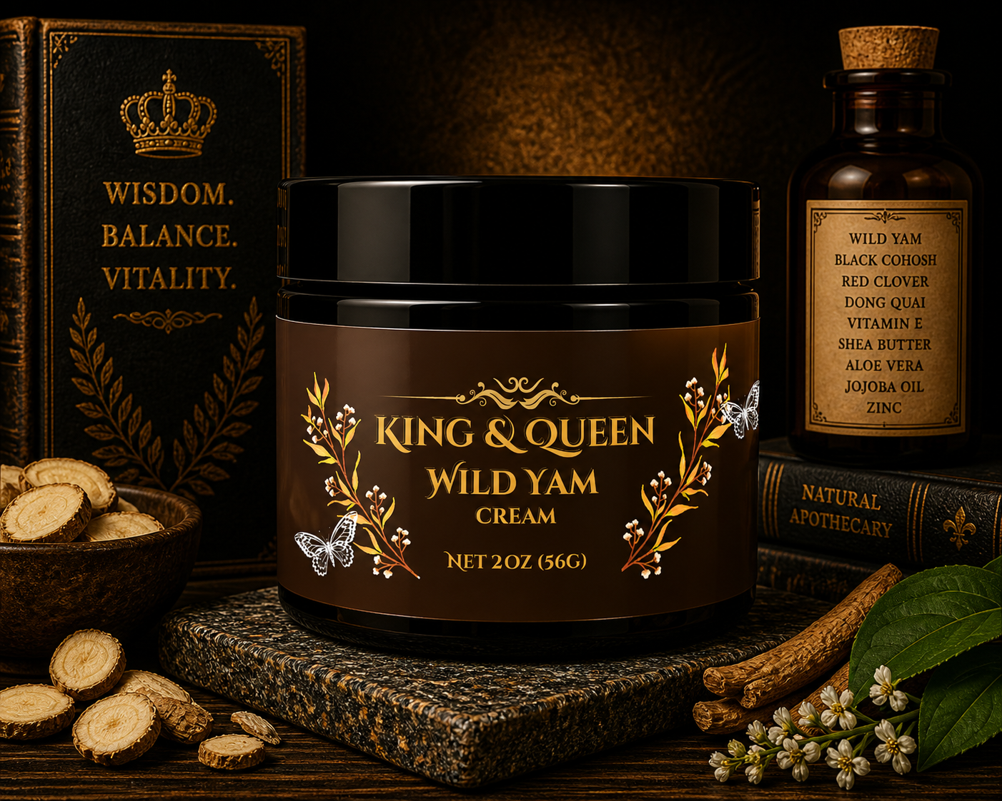 Wild Yam Cream - Women's Herbal Balance Standard Strength