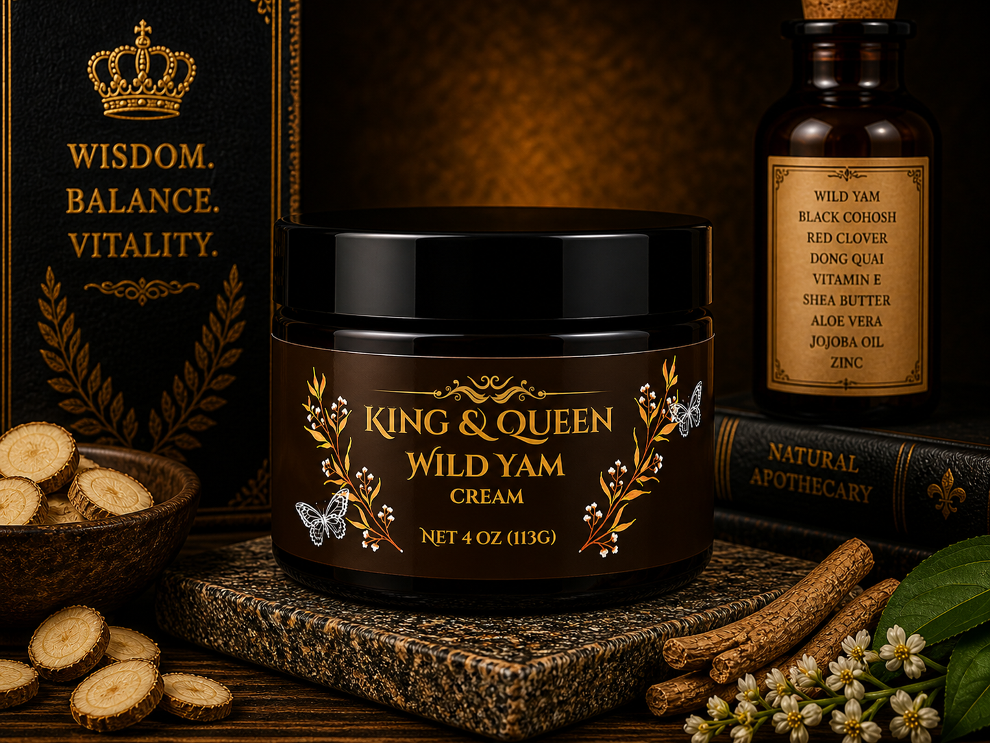 Wild Yam Cream - Women's Herbal Balance Standard Strength