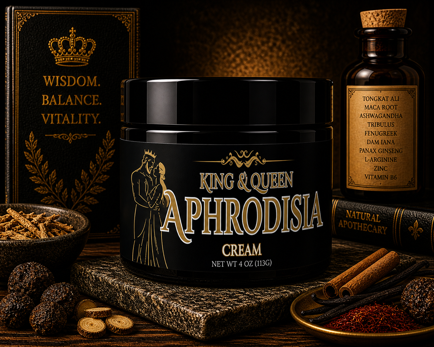 Aphrodisia Mood and Desire Cream for Men and Women – Herbal Drive Warmth