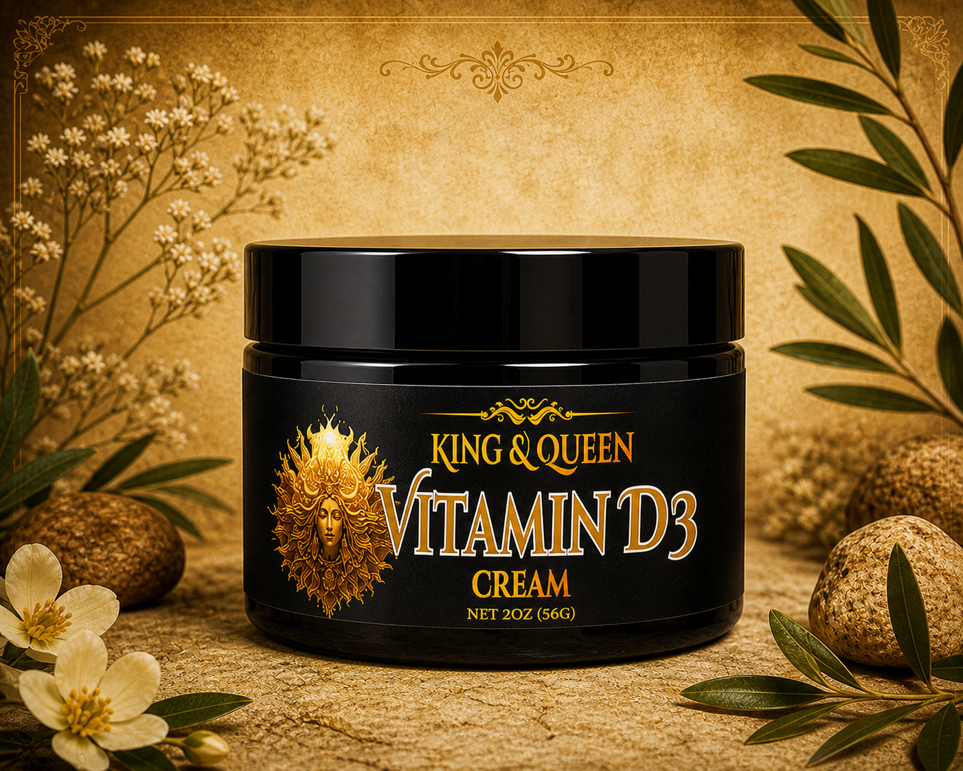 Vitamin D3 – Sunlight Support Cream for Mood Warmth Balance Daily Wellness