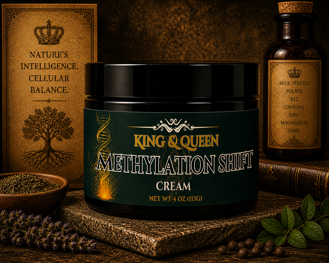 Methylation Shift – Homocysteine & MTHFR Support Cream • B12 • B6 • B2 • Selenium