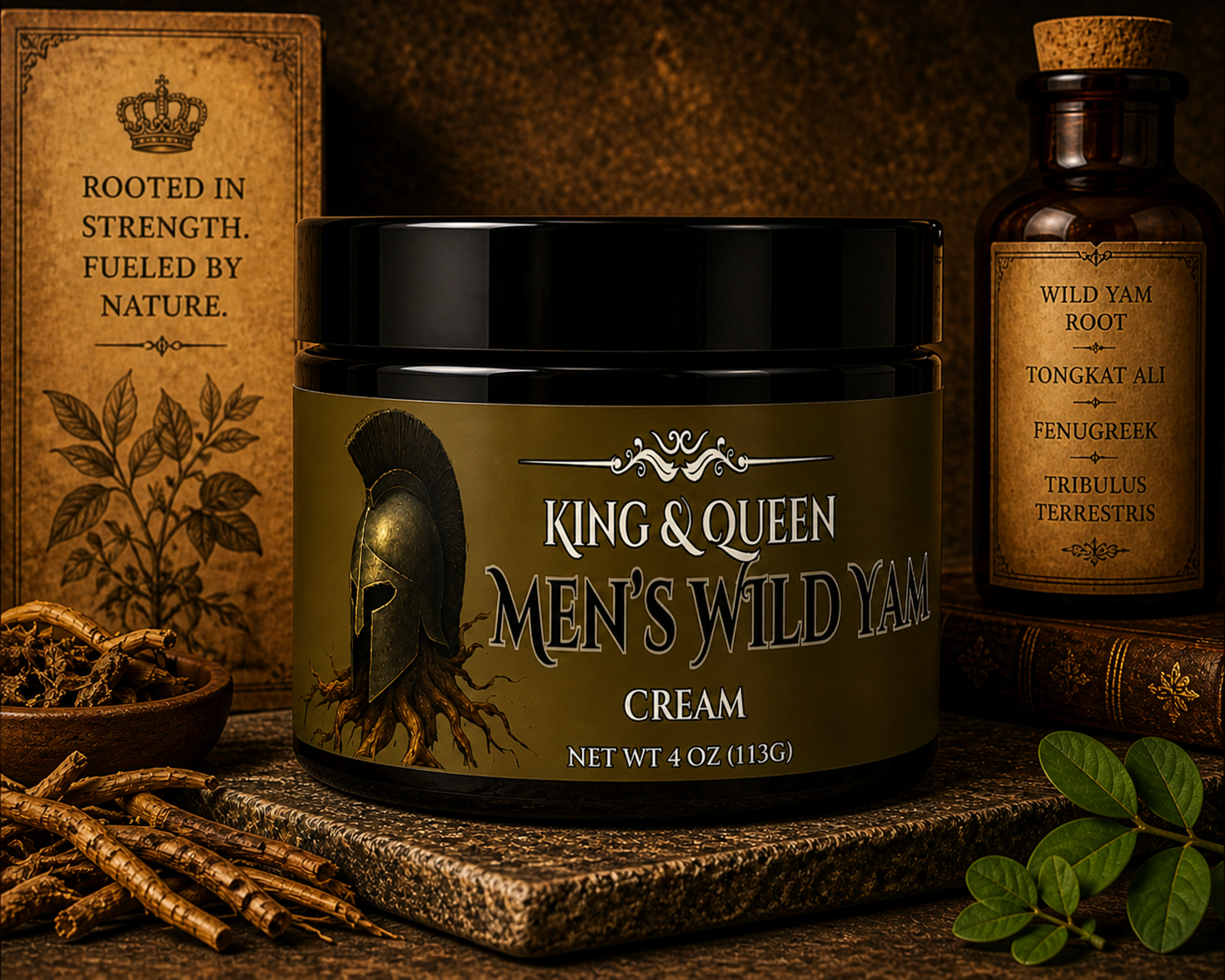 Men’s Wild Yam Cream – Daily Herbal Balance for Men