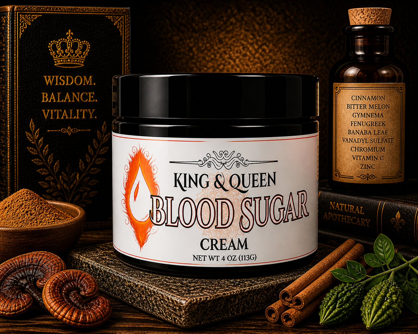 Blood Sugar – Metabolic Balance Cream • Berberine • Cinnamon • ALA • Chromi