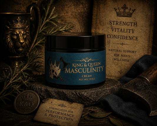Masculinity – Men’s Daily Drive & Vitality Cream with Maca Tongkat Fadogia